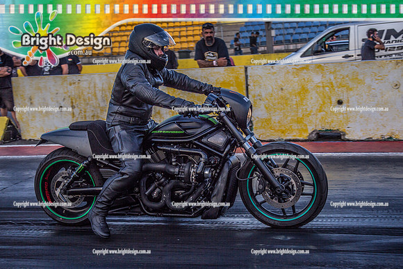 Fast Friday @ Calder Park Drag Racing  FRIDAY 10 March 2017  (80968)  VRQD BIKE