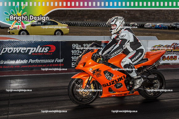 Fast Friday @ Calder Park Drag Racing  FRIDAY 10 March 2017  (80957)  JETK4 BIKE