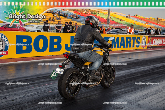 Fast Friday @ Calder Park Drag Racing  FRIDAY 10 March 2017  (80955)  1T7VO  BIKE