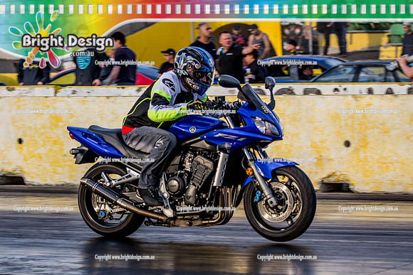 Fast Friday @ Calder Park Drag Racing  FRIDAY 10 March 2017  (80810)  BIKE 352