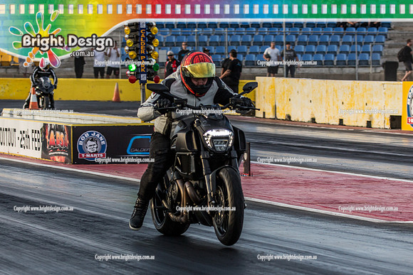 Fast Friday @ Calder Park Drag Racing  FRIDAY 10 March 2017  (80808)  107FJ  BIKE
