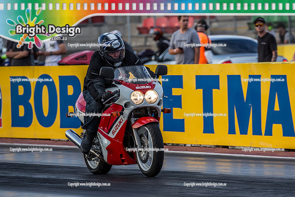 Fast Friday @ Calder Park Drag Racing  FRIDAY 10 March 2017  (80791)  BIKE  6 SUZUKI TBC 2017