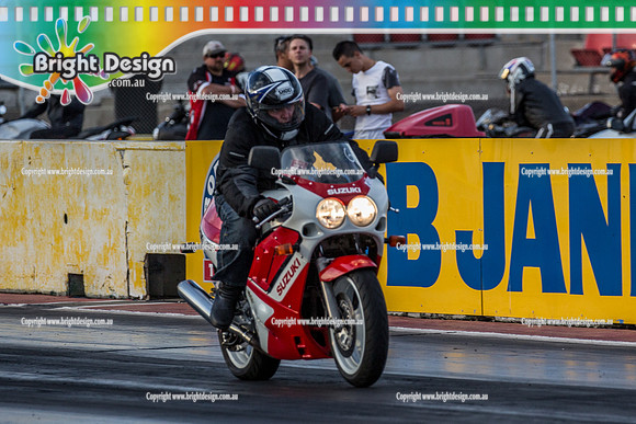 Fast Friday @ Calder Park Drag Racing  FRIDAY 10 March 2017  (80790)  BIKE  6 SUZUKI TBC 2017