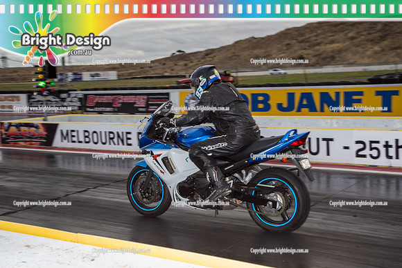 Fast Friday @ Calder Park Drag Racing  FRIDAY 24 Feb 2017  (77617)  102XX  BIKE
