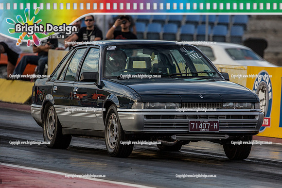 Fast Friday @ Calder Park Drag Racing  FRIDAY 10 March 2017  (80709)  71407H  111 112