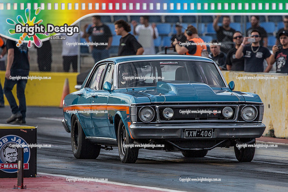 Fast Friday @ Calder Park Drag Racing  FRIDAY 10 March 2017  (80678)  KXW406  4233 STEVE BWZZINA