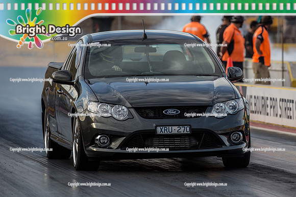 Fast Friday @ Calder Park Drag Racing  FRIDAY 10 March 2017  (80660)  XRU270