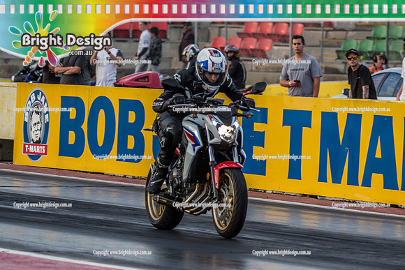 Fast Friday @ Calder Park Drag Racing  FRIDAY 10 March 2017  (80786)  CB650F BIKE TBC 2017