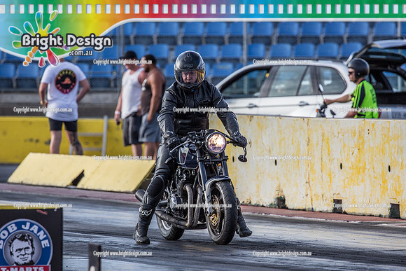 Fast Friday @ Calder Park Drag Racing  FRIDAY 10 March 2017  (80514)  756AH BIKE