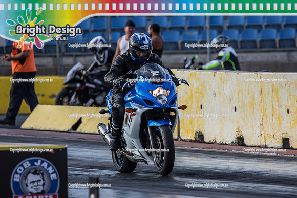 Fast Friday @ Calder Park Drag Racing  FRIDAY 10 March 2017  (80512)  1 SUZUKI BIKE TBC 2017