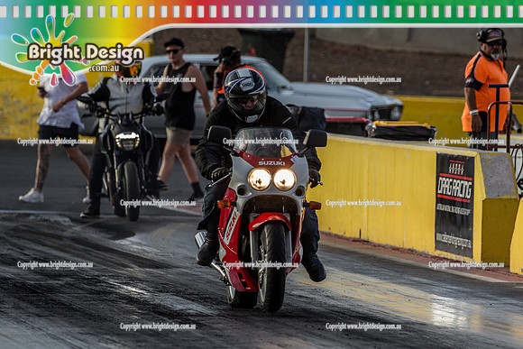 Fast Friday @ Calder Park Drag Racing  FRIDAY 10 March 2017  (80510)  BIKE  6 SUZUKI TBC 2017