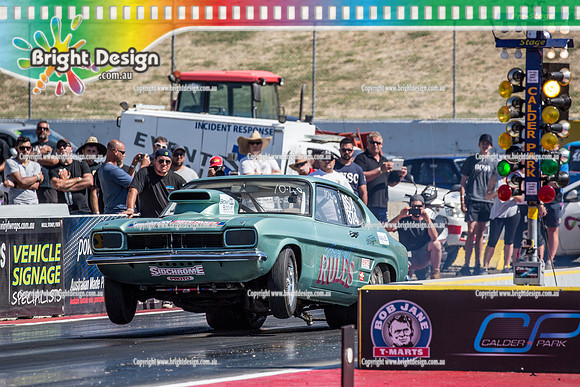 ANDRA Australian Nationals @ Calder Park Raceway  Sunday 29 JAN 2017   (75250)  874 LENO MICELOTTA CAPRI