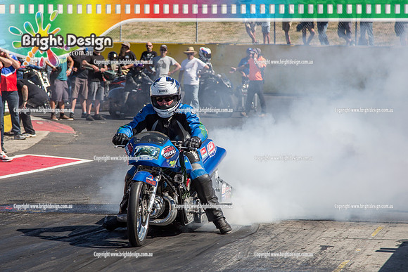 ANDRA Australian Nationals @ Calder Park Raceway  Saturday 28 JAN 2017  (73129)  BIKE 1016 BALLISTIC ROB CASSAR