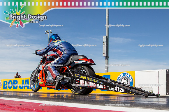 ANDRA Australian Nationals @ Calder Park Raceway  Saturday 28 JAN 2017  (73126)  BIKE 4129 GORDON CRAWFORD