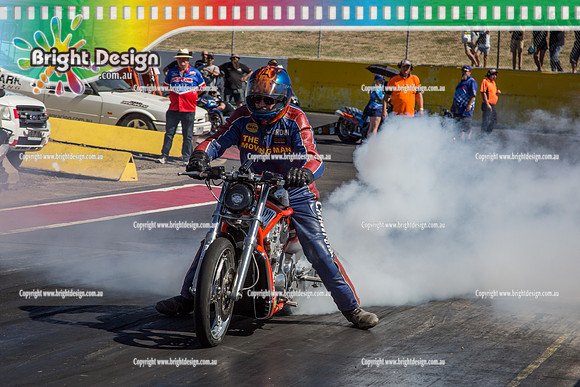 ANDRA Australian Nationals @ Calder Park Raceway  Saturday 28 JAN 2017  (73121)  BIKE 4129  GORDON CRAWFORD
