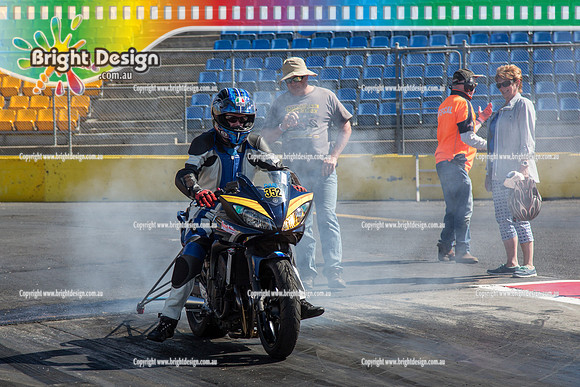 ANDRA Australian Nationals @ Calder Park Raceway  Saturday 28 JAN 2017  (73110)  BIKE 352