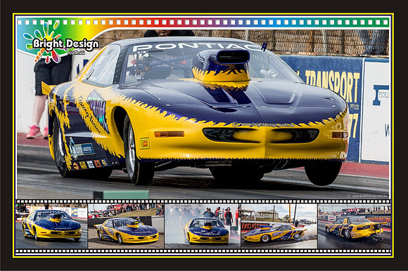 Frank Fontanelli 20x30 Bright Design Mutli Image traditional Artwork ADNRA FINALS AIR 2016