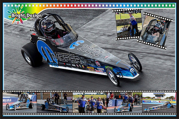 JORDON SPENCER V1 WM Bright Design 24x36 Mutli Image Photographic Artwork - Traditonal Design