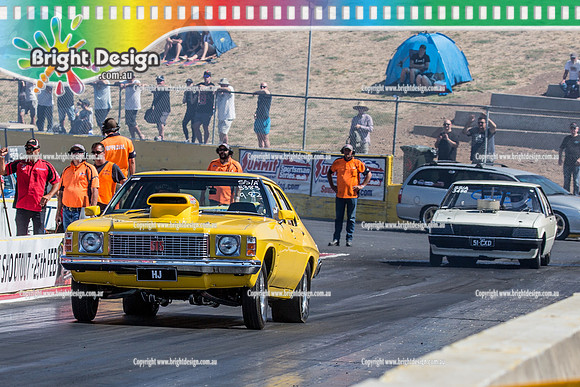 ANDRA Australian Nationals @ Calder Park Raceway  Sunday 29 JAN 2017   (75267)  5383 YELLOW HJ