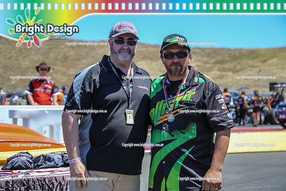 ANDRA Australian Nationals @ Calder Park Raceway  Sunday 29 JAN 2017   (75779)  PRESENTATIONS BIKE 1016 BALLISTIC ROB CASSAR