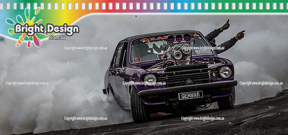Motorfest @ Lardner Park SAT 11 March 2017 (20404)  GEMWAR BURNOUT