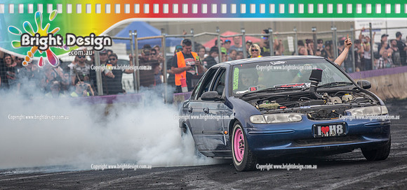 Motorfest @ Lardner Park SAT 11 March 2017 (20117)  IH8 BURNOUT