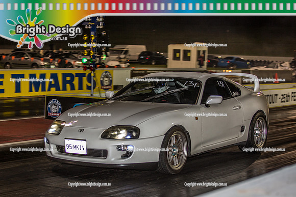 Fast Friday @ Calder Park Drag Racing  FRIDAY 26 MAY 2017  (84627)  95MKIV