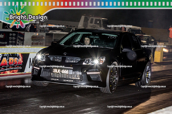 Fast Friday @ Calder Park Drag Racing  FRIDAY 26 MAY 2017  (84665)  BLK666