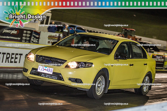Fast Friday @ Calder Park Drag Racing  FRIDAY 26 MAY 2017  (84831)  1JS4BU STREET MACHINE TAXI SCOTT
