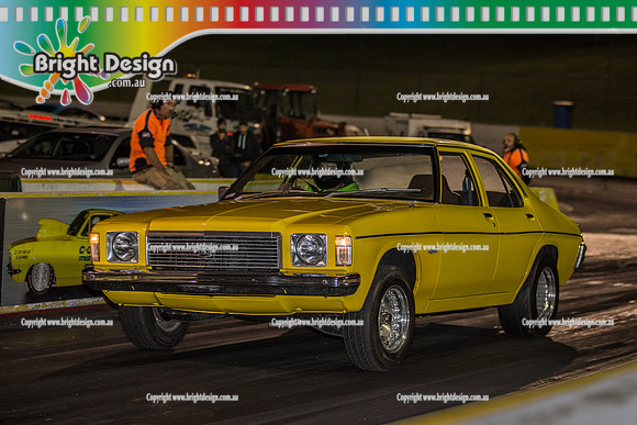 Fast Friday @ Calder Park Drag Racing  FRIDAY 26 MAY 2017  (84937)  HJ YELLOW