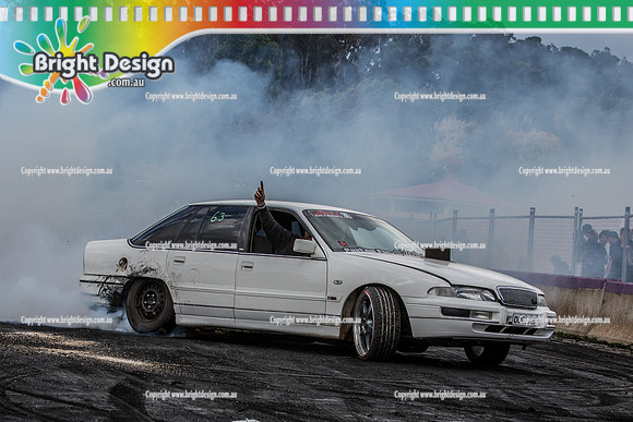 Motorfest @ Lardner Park SUN 12 March 2017 (21029)  OURLAW BURNOUT