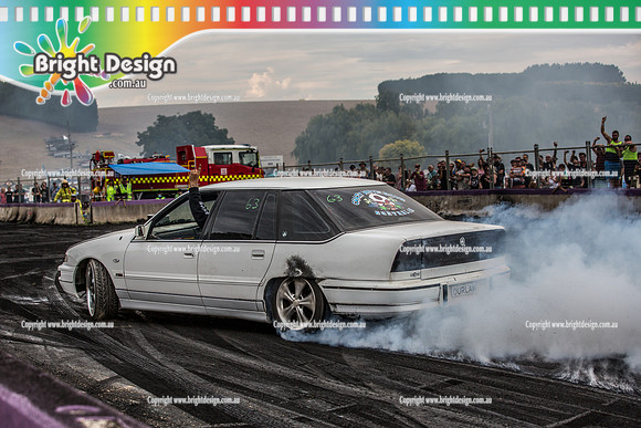 Motorfest @ Lardner Park SAT 11 March 2017 (20573)  OURLAW BURNOUT