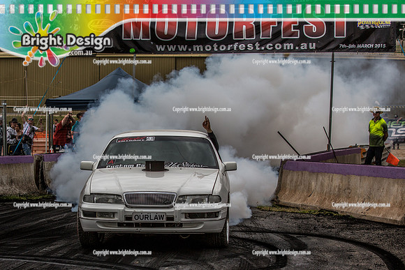 Motorfest @ Lardner Park SAT 11 March 2017 (20562)  OURLAW BURNOUT