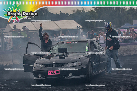 Motorfest @ Lardner Park SAT 11 March 2017 (20436)  MAJOR8 BURNOUT