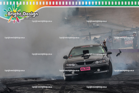 Motorfest @ Lardner Park SAT 11 March 2017 (20430)  MAJOR8 BURNOUT