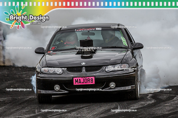 Motorfest @ Lardner Park SAT 11 March 2017 (20421)  MAJOR8 BURNOUT
