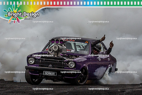 Motorfest @ Lardner Park SAT 11 March 2017 (20405)-2  GEMWAR BURNOUT