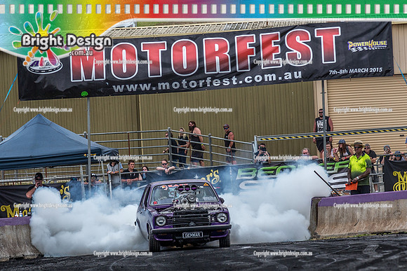 Motorfest @ Lardner Park SAT 11 March 2017 (20390)  GEMWAR BURNOUT