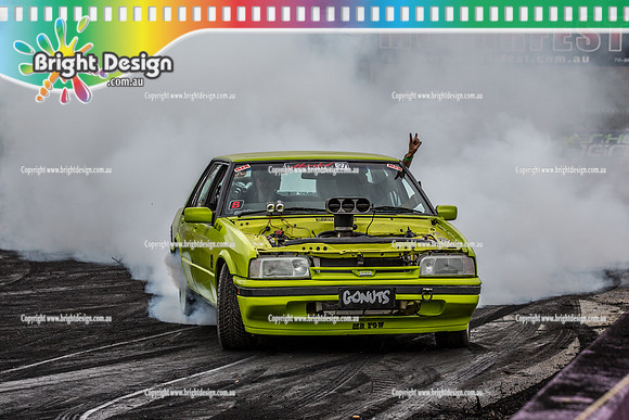 Motorfest @ Lardner Park SAT 11 March 2017 (20357)  GONUTS BURNOUT
