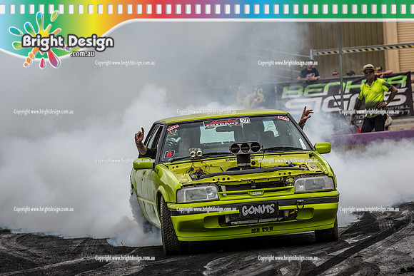 Motorfest @ Lardner Park SAT 11 March 2017 (20352)  GONUTS BURNOUT