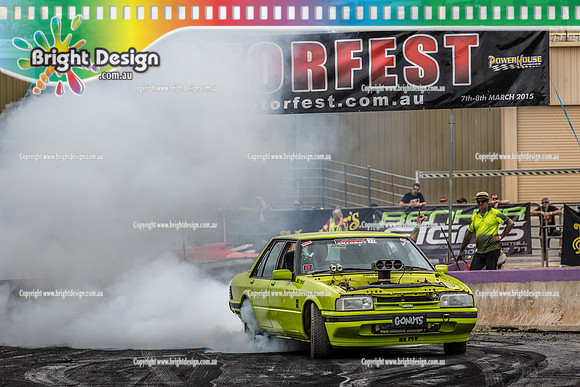 Motorfest @ Lardner Park SAT 11 March 2017 (20350)  GONUTS BURNOUT