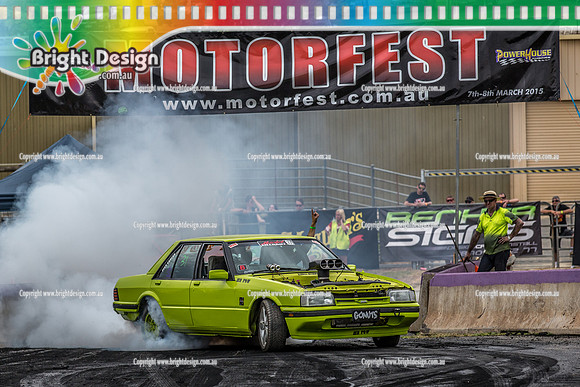 Motorfest @ Lardner Park SAT 11 March 2017 (20348)  GONUTS BURNOUT