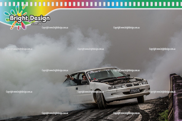 Motorfest @ Lardner Park SAT 11 March 2017 (20334)  ITSA38 BURNOUT