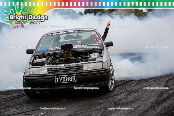 Motorfest @ Lardner Park SAT 11 March 2017 (20310)  TYRH8R BURNOUT