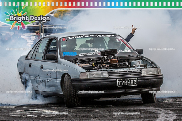 Motorfest @ Lardner Park SAT 11 March 2017 (20306)  TYRH8R BURNOUT