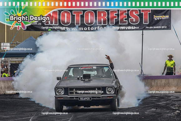 Motorfest @ Lardner Park SAT 11 March 2017 (20286)  REAPER BURNOUT
