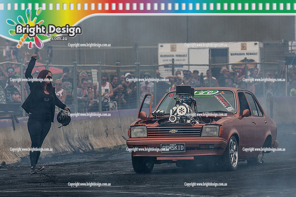 Motorfest @ Lardner Park SAT 11 March 2017 (20281)  GEMSKID BURNOUT