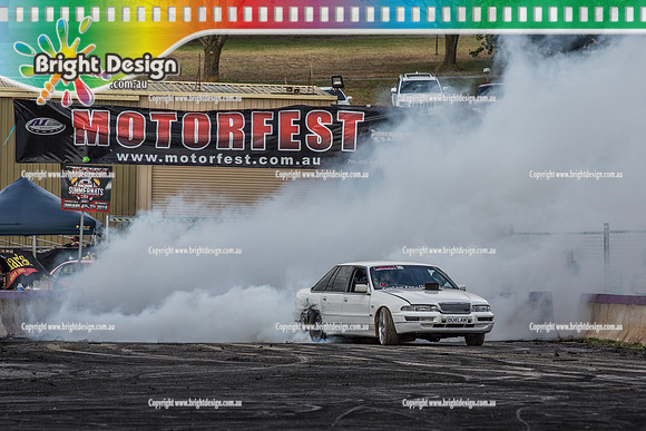 Motorfest @ Lardner Park SUN 12 March 2017 (21011)  OURLAW BURNOUT