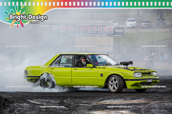 Motorfest @ Lardner Park SUN 12 March 2017 (21005)  GONUTS BURNOUT