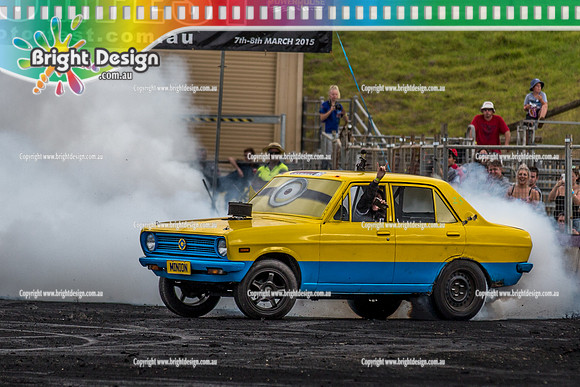 Motorfest @ Lardner Park SAT 11 March 2017 (20725)  MINION BURNOUT